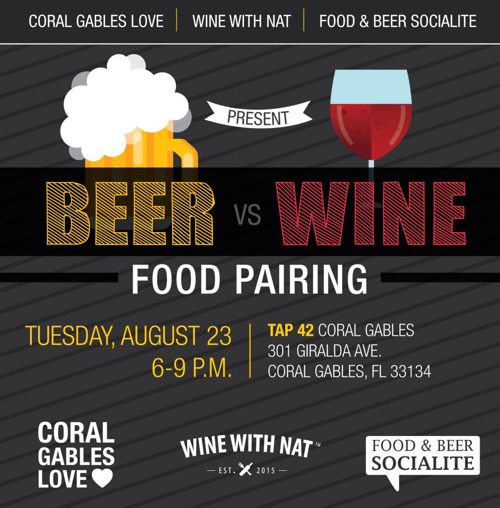 Beer Vs Wine Flyer