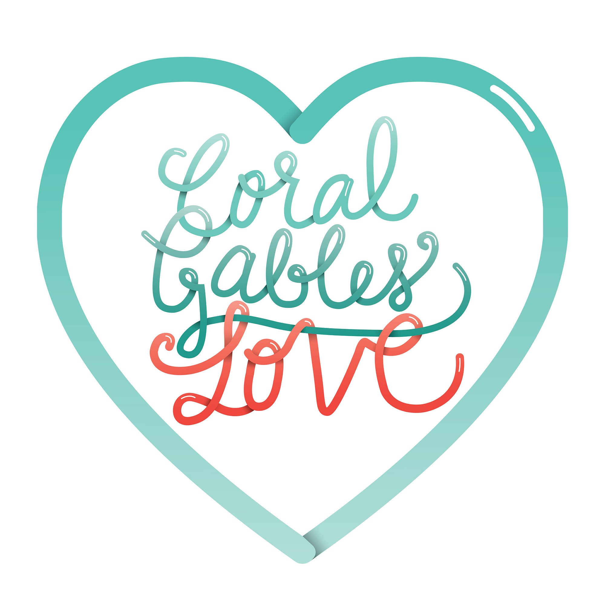 Coral Gables Love Logo