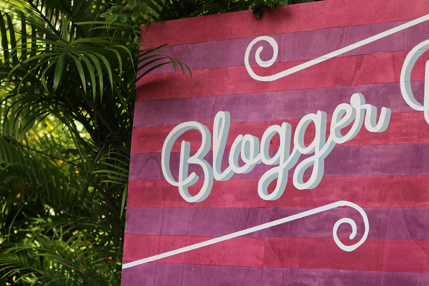 Hand Lettered Painted Mural