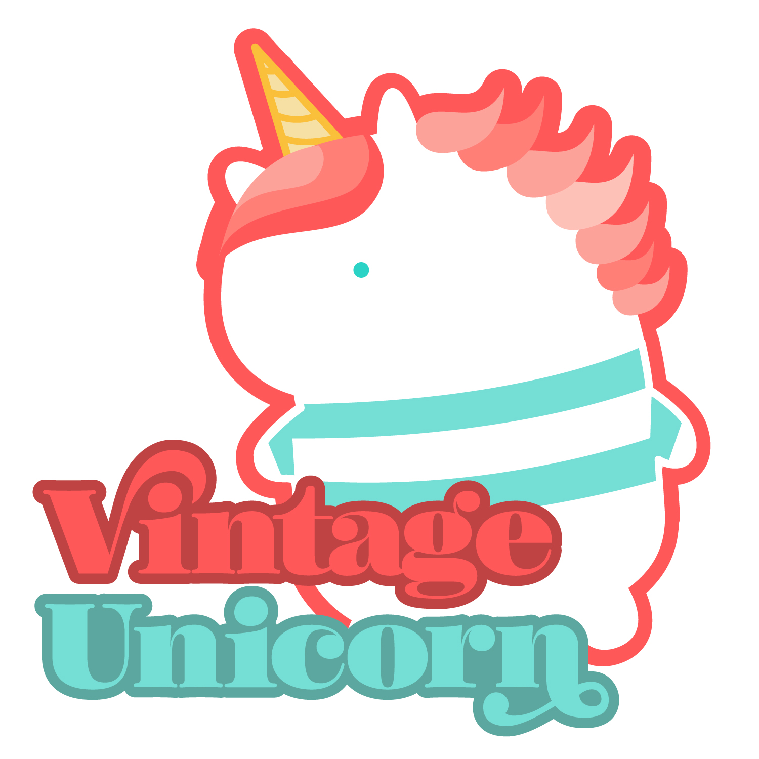 Vintage Unicorn Logo