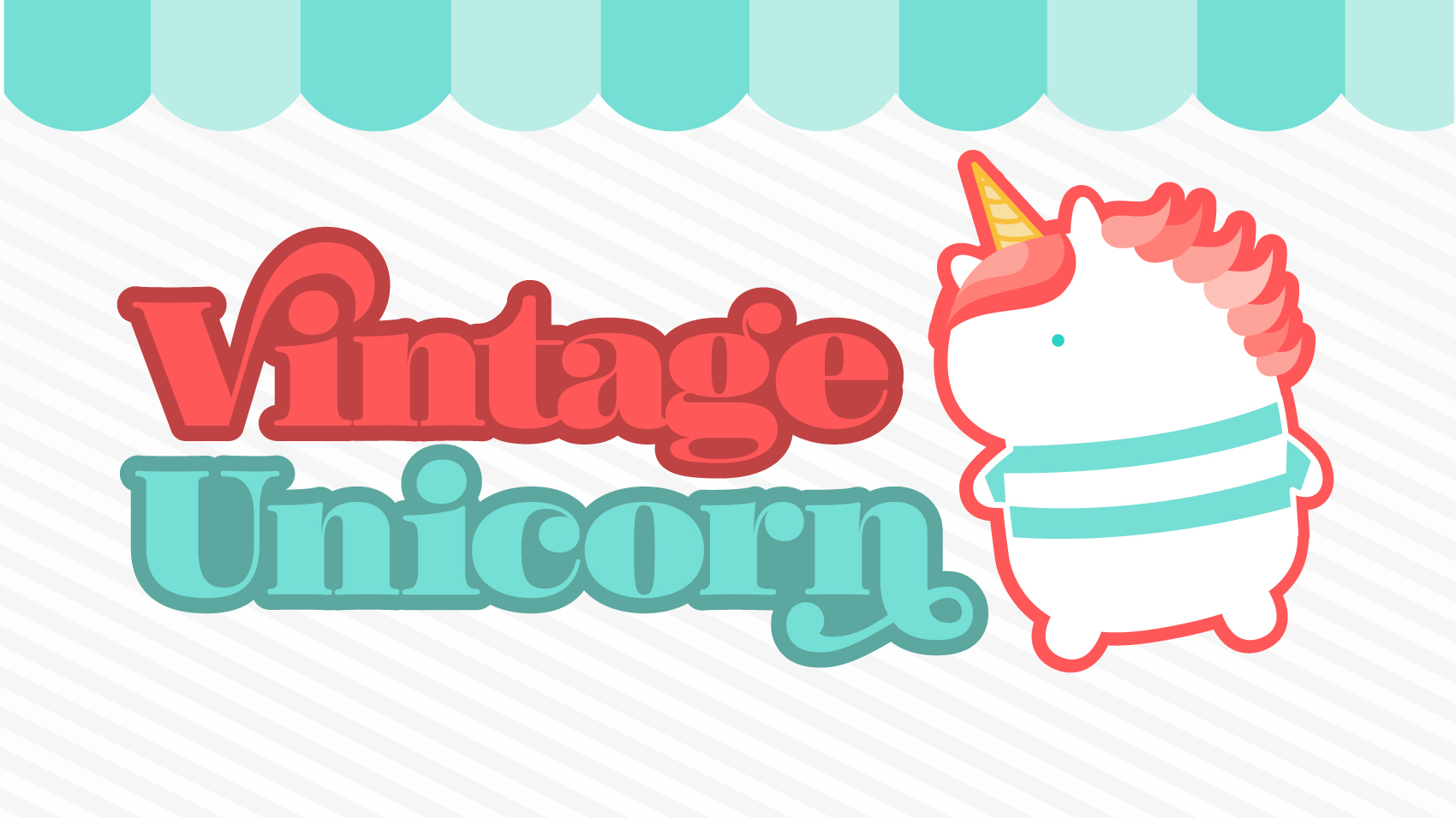 Vintage Unicorn Logo